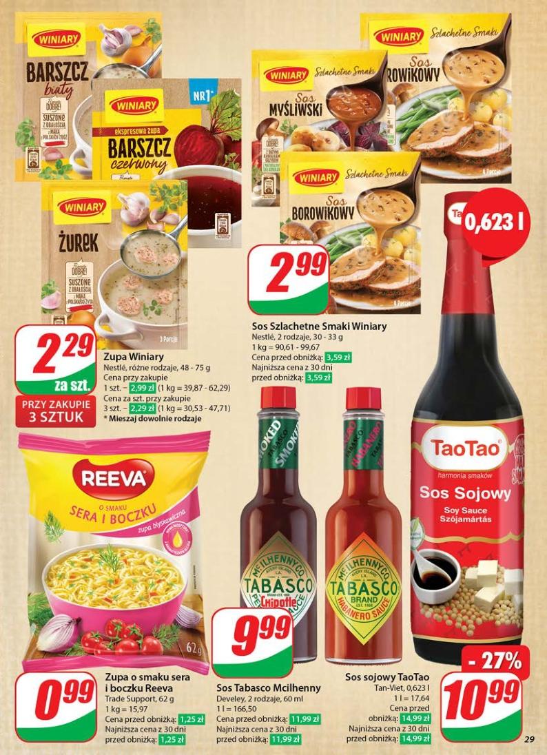 Gazetka promocyjna DINO str. 29