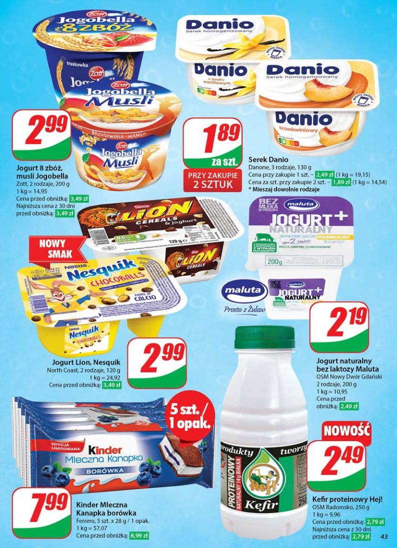 Gazetka promocyjna DINO str. 43